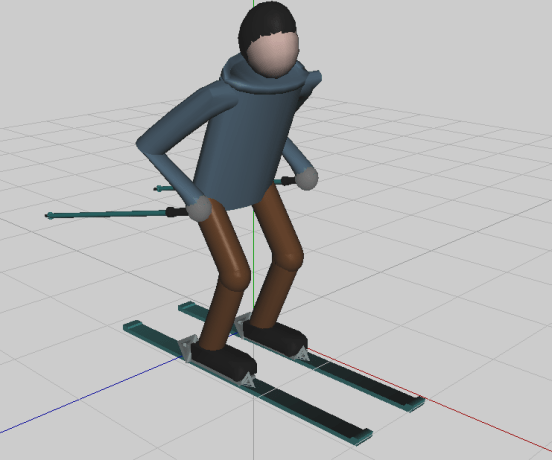 final version of model including material and initial texture