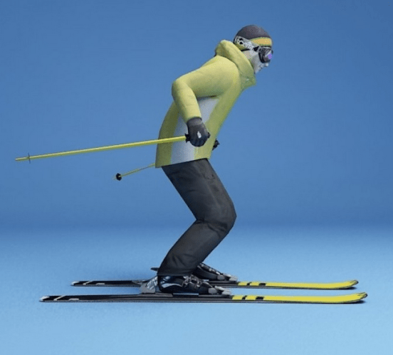 example of skiing model